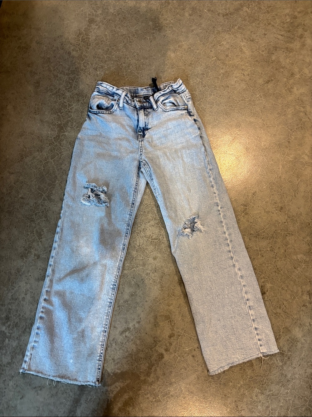 art class Light Blue Distressed Kids Jeans